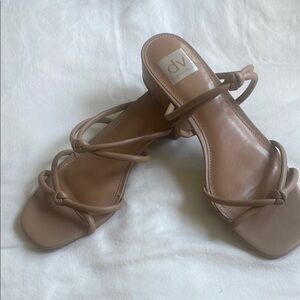 DV by Dolce Vita Tan Minimalist Sandals